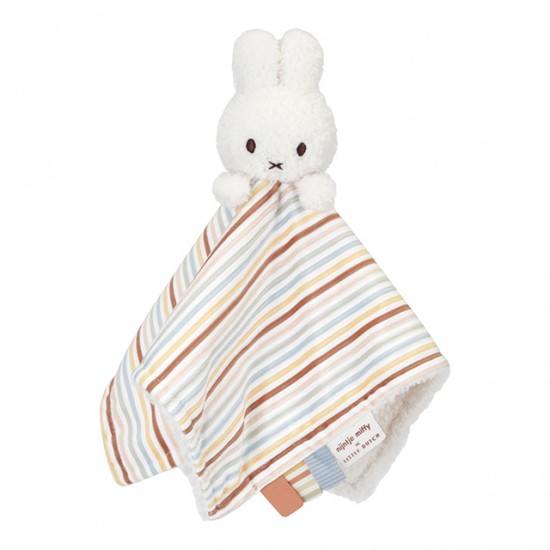 Cuddle cloth with bunny Miffy Vintage sunny Stripes - Little Dutch