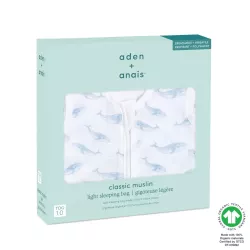 Bērnu guļammaiss Aden Anais "Oceanic Blue" (0-6m)