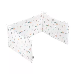 Julius Zöllner Cot Bumper Comfort Soft Little Fox 6145-0 180/35 Julius Zöllner Cot Bumper Comfort Soft Little Fox 6145-0 180/35