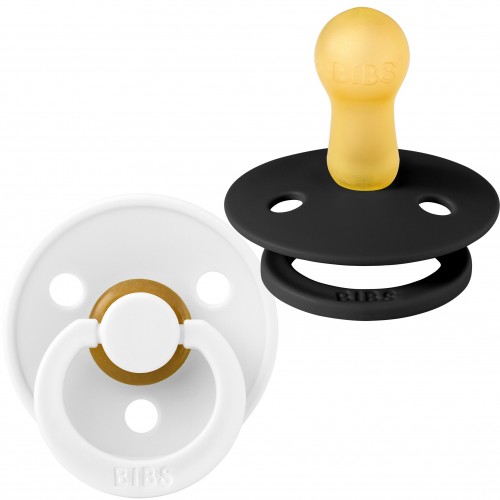 Knupīšu komplekts BIBS Black/White 6-18m