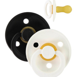 BIBS Colour Pacifier 0-6 m 0-6/6-18m, 2 pcs BIBS Colour Pacifier 0-6 m 0-6/6-18m, 2 pcs