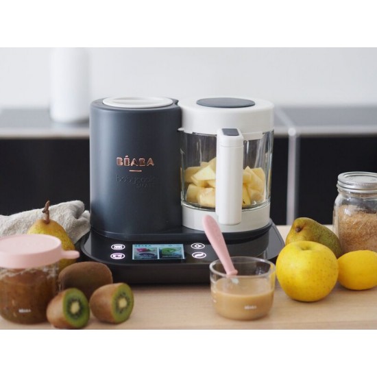 Tvaicētājs Blenderis BABYCOOK SMART® Dove Grey - Beaba / Red Castle