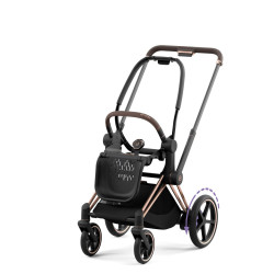 Cybex ePriam V4 rāmis ar pastaigu bloku Rose gold