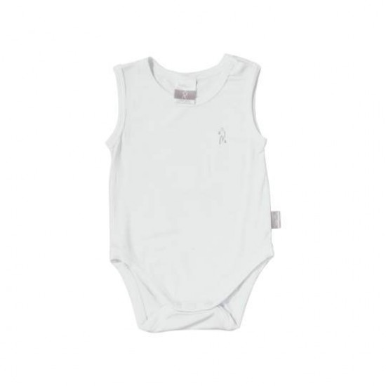 Бодик BAMBOO BODY TANK TOP 6-9 MONTHS  WHITE - Picci / Dili Best
