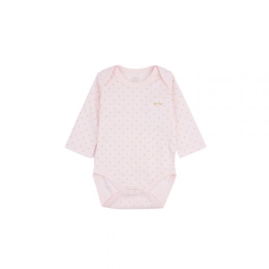 Livly Saturday body baby pink/gold dots - Livly Clothing