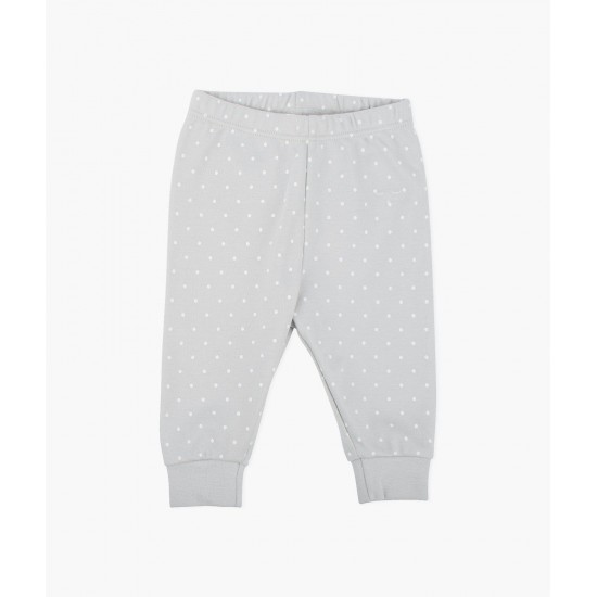 Bikses Livly, Saturday Pants grey/white dots -