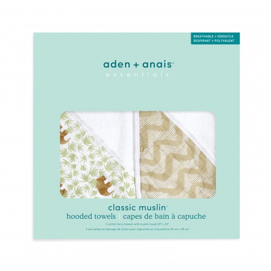 Aden+Anais Muslin towel Tanzania 2pc. - Aden&Anais