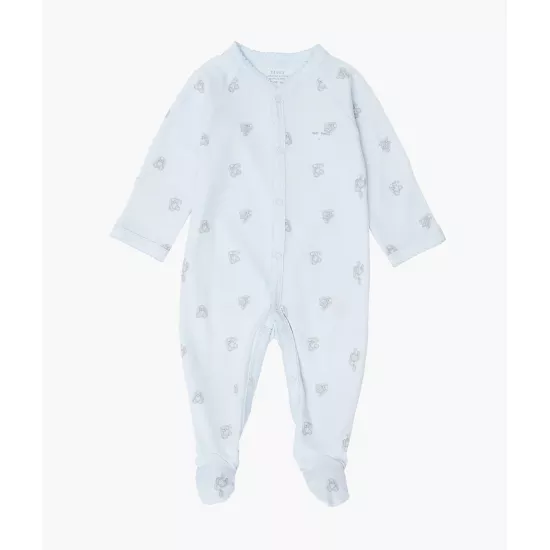 Livly Bunny Marley Footie Bunny Marley/Blue - Livly Clothing