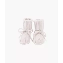 Kašmira zeķes Livly Cable Knit Cashmere Footies Light Mauve Kašmira zeķes Livly Cable Knit Cashmere Footies Light Mauve