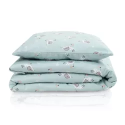 Bed linen set JERSEY Schnecke, 80x80 + 35x40 cm Bed linen set JERSEY Schnecke, 80x80 + 35x40 cm
