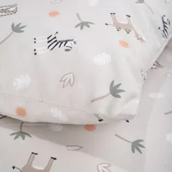 Bed linen set JERSEY Savanne Beige, 80x80 + 35x40 cm Bed linen set JERSEY Savanne Beige, 80x80 + 35x40 cm