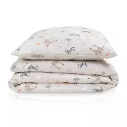 Bed linen set JERSEY Savanne Beige, 100/135+40/60 Bed linen set JERSEY Savanne Beige, 100/135+40/60