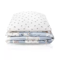 Bed Linen Set “Patch Blue" 100/135+40/60 Bed Linen Set “Patch Blue" 100/135+40/60