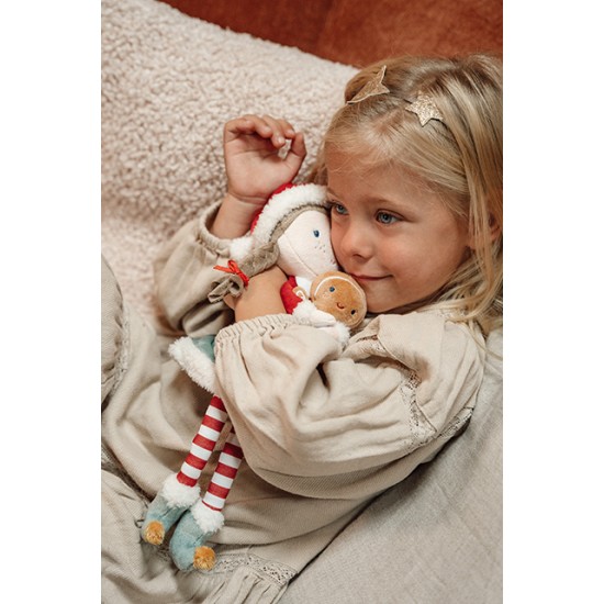 Cuddle Doll Christmas Rosa 35 cm – ierobežots daudzums Little Dutch - Little Dutch