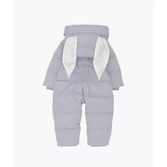 Livly Puffer Bunny Overall Grey - Livly Clothing