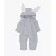 Livly Puffer Bunny Overall Grey - Livly Clothing