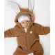 Livly Fleece Bunny Overall Brown - Livly Clothing