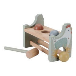 Little Dutch Pounding Bench with Rolling balls Little Farm Little Dutch Pounding Bench with Rolling balls Little Farm