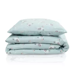 Bed linen set JERSEY Schnecke, 100/135+40/60 Bed linen set JERSEY Schnecke, 100/135+40/60