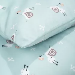 Bed linen set JERSEY Schnecke, 100/135+40/60 Bed linen set JERSEY Schnecke, 100/135+40/60