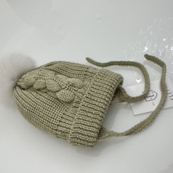 Soft Winter Hat ELETTO Pistachio Soft Winter Hat ELETTO Pistachio