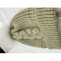 Mīksta Ziemas Cepure ELETTO Pistachio