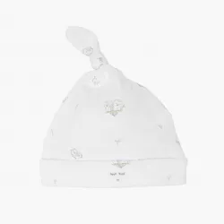 Livly Owls Tossie Hat White Livly Owls Tossie Hat White