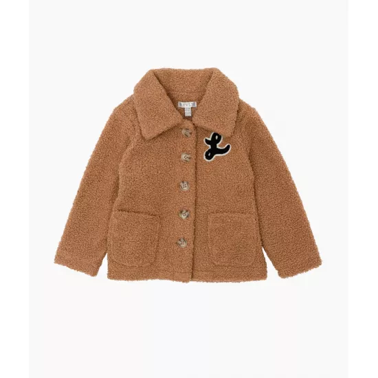 Livly Thea Fleece пальто Brown - Livly Clothing