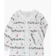 Слипик Livly Magical Blooms Sara Footie Bunny Magical Blooms/White - Livly Clothing
