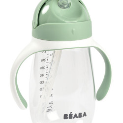 BEABA Straw Cup 300 ml Sage Green BEABA Straw Cup 300 ml Sage Green