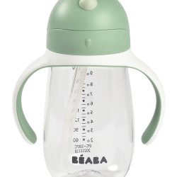 BEABA Straw Cup 300 ml Sage Green BEABA Straw Cup 300 ml Sage Green