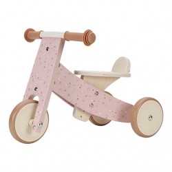 Wooden Tricycle Little Dutch Pink Wooden Tricycle Little Dutch Pink
