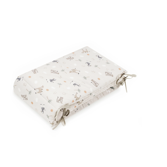 “Comfort Soft” mīkstās apmales bērnu gultiņai Savanne Beige - Julius Zollner