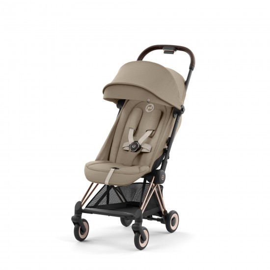 Cybex Coya pram Cozy Beige, Rosegold Frame - Cybex