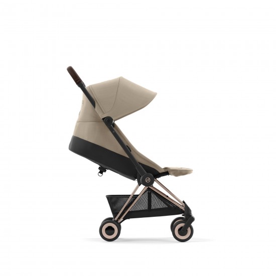 Cybex Coya pram Cozy Beige, Rosegold Frame - Cybex