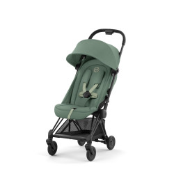 Cybex Coya pram Cozy Leaf Green, Matt Black Frame Cybex Coya pram Cozy Leaf Green, Matt Black Frame