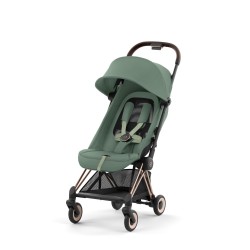 Cybex Coya pram Cozy Leaf Green, Rosegold Frame Cybex Coya pram Cozy Leaf Green, Rosegold Frame