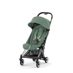 Cybex Coya pram Cozy Leaf Green, Chrome Frame Cybex Coya pram Cozy Leaf Green, Chrome Frame