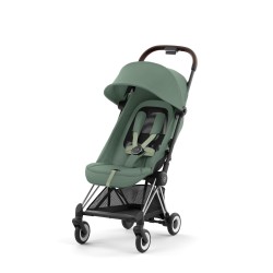 Cybex Coya pram Cozy Leaf Green, Chrome Frame Cybex Coya pram Cozy Leaf Green, Chrome Frame