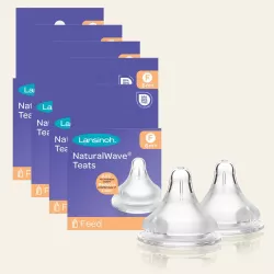 NaturalWave® Fast Flow Teats 2pcs NaturalWave® Fast Flow Teats 2pcs
