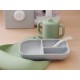 The Essentials Meal Set Grey/Sage Green - Beaba / Red Castle
