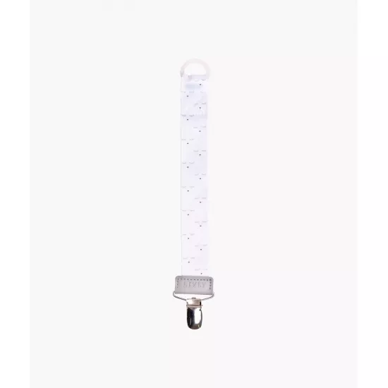 Pacifier Holder Livly White Mini - Livly Clothing