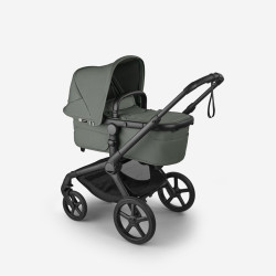 Bugaboo Fox 5 Renew 2in1 ratu komplekts Black/Forest Green