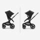 Bugaboo Fox 5 tekstīls zaļš, kapuce zaļa - Bugaboo