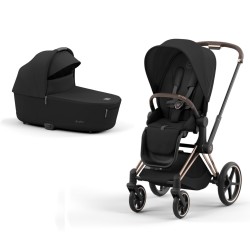 Cybex Priam V4 2in1, Sepia Black Rose Gold Frame Cybex Priam V4 2in1, Sepia Black Rose Gold Frame