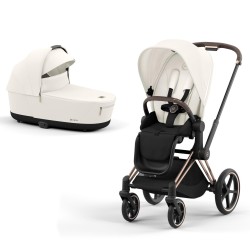 Rati Cybex Priam V4 2in1, Off White Rose Gold Frame