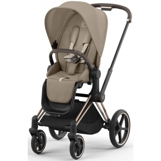 Cybex Priam V4 2in1, Cozy Beige Rose Gold Frame