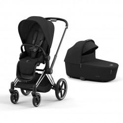 Cybex Priam V4 2in1, Sepia Black Chrome Black Frame Cybex Priam V4 2in1, Sepia Black Chrome Black Frame