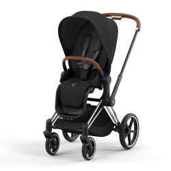 Cybex Priam V4 2in1, Sepia Black Chrome Brown Frame Cybex Priam V4 2in1, Sepia Black Chrome Brown Frame