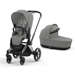 Cybex Priam V4 2in1, Mirage Grey Chrome Black Frame Cybex Priam V4 2in1, Mirage Grey Chrome Black Frame